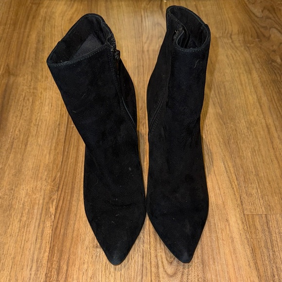 Jeffrey Campbell Suede Black Women's Ankle Boots - Picture 2 of 6